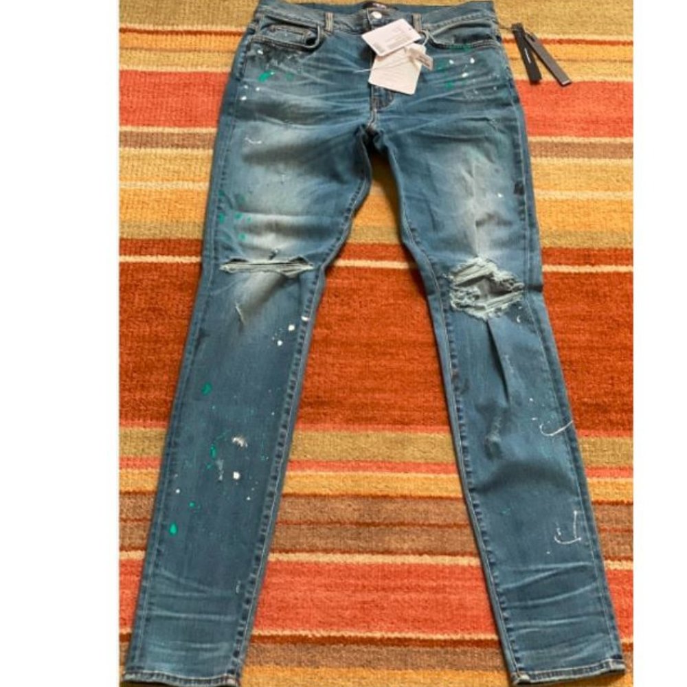 Amiri 5 Pocket Jeans - mint with tags, sz 36